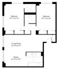 2x2 1050 sq. ft.