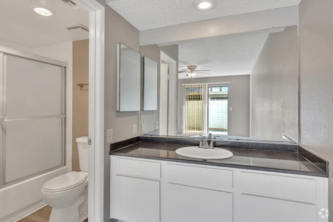 2BR, 2BA - 1080SF - 2nd Bedroom Bathroom