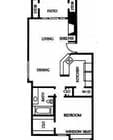 1BR/1BA