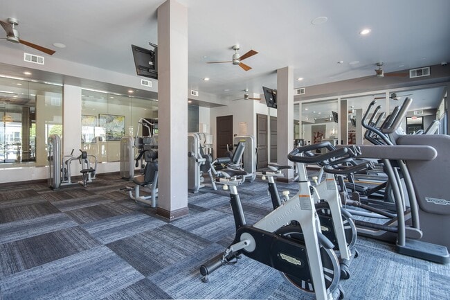 Fitness Center with Training Equipment