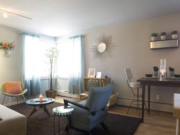 Living area - Rocket Apartments