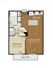 A3 floor plan WaterWall Place