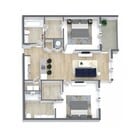 Sycamore — two beds, two baths, and up to 1,020 sq ft.
