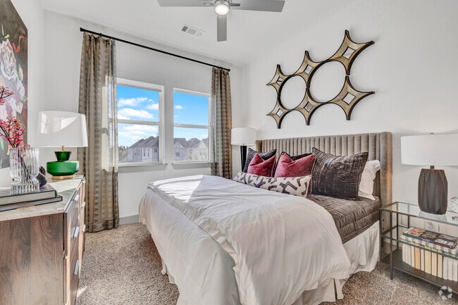 2BR, 2BA - 1,271SF - Bedroom