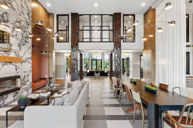 Clubhouse Seating Area - Comfortable resident space for relaxing, working, meeting friends or gathering with neighbors.