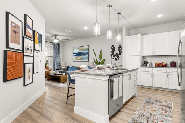 Longleaf at St. Johns Apartments | St. Johns, FL | Open Kitchen & Living Room