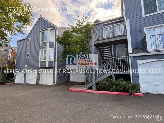Building Photo - 17532 NW Springville Rd Unit D6 Rental
