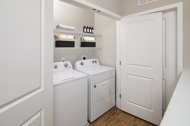 In-unit washer and dryer