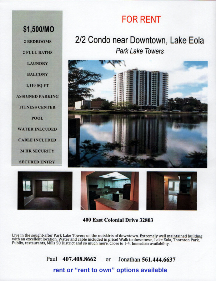 various views - 400 E Colonial Dr Condo