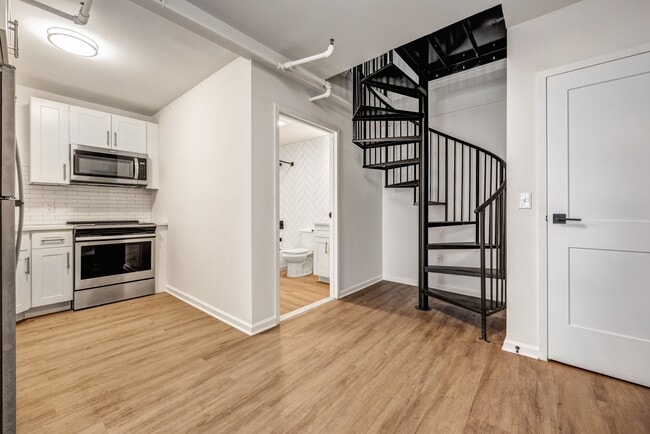 Welcome to Luckey Platt, where modern elegance meets exceptional design. This spacious layout features a sleek spiral staircase and high-end finishes, perfect for urban living. Explore your new home today and elevate your lifestyle!