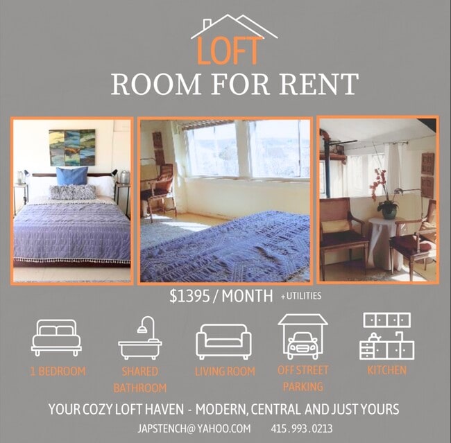 LOFT ROOM FLYER I - 2934 Ford St Apartamentos Unidad Ford Street Studios 1