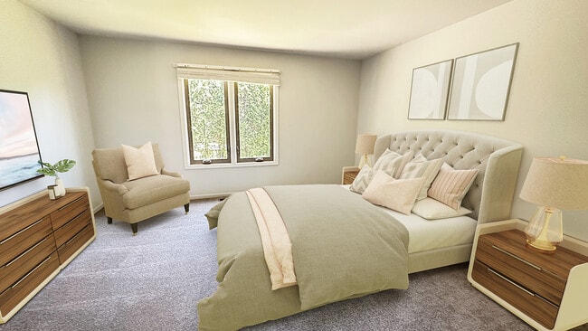 Very spacious ranches and townhomes with 2-car attached garage, customizable basement, private patio or balcony and elegance from cathedral ceiling to travertine tile. - Covington Club Luxury Homes