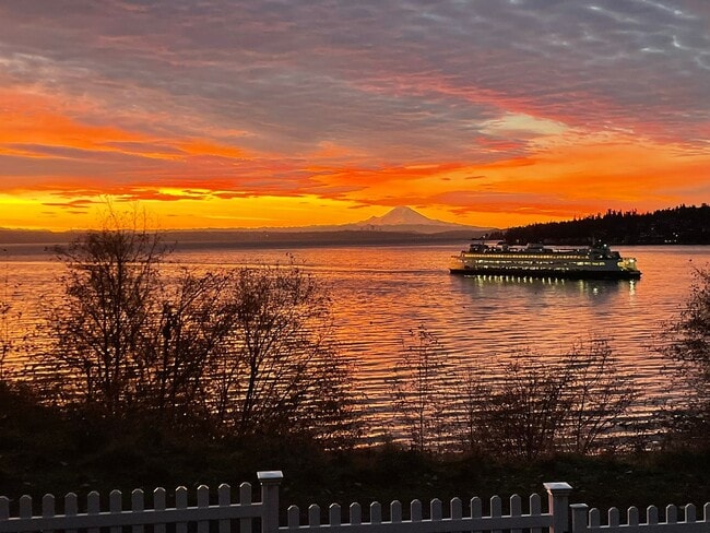Photo - So close to the water you can hear the ferry announcements....oh and the sunrise is spectacular