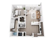 A3 floor plan HAUS Memorial Park