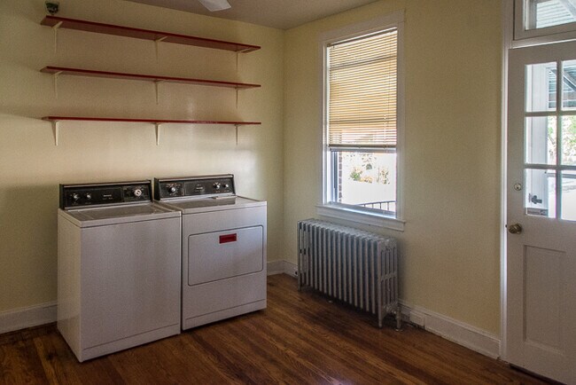 W/D in kitchen - 401 Elrino St Townhome