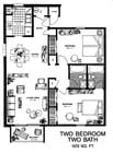 2BR/2BA