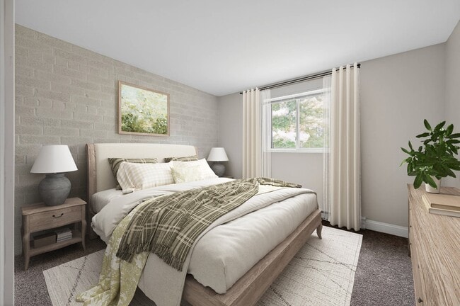 Elevate your living at Eagle Rock Apartments at Hudson, featuring spacious bedrooms that combine comfort and style. Enjoy modern amenities and natural light that brightens your space. Schedule a tour today to see your new home! - Eagle Rock Apartments at Hudson