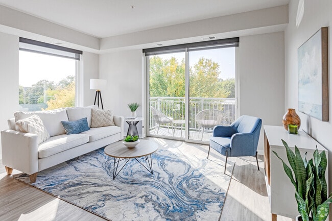 1BR, 1BA - Plan I 748 SF - METRIC Apartments