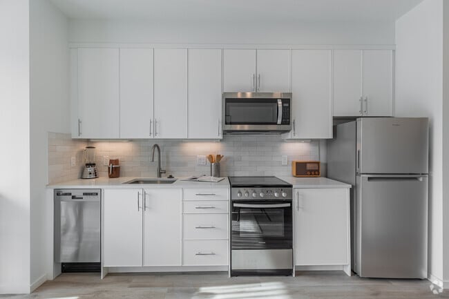 1BR, 1BA - 509SF - Kitchen - Ella PDX