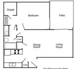 1BR/1BA