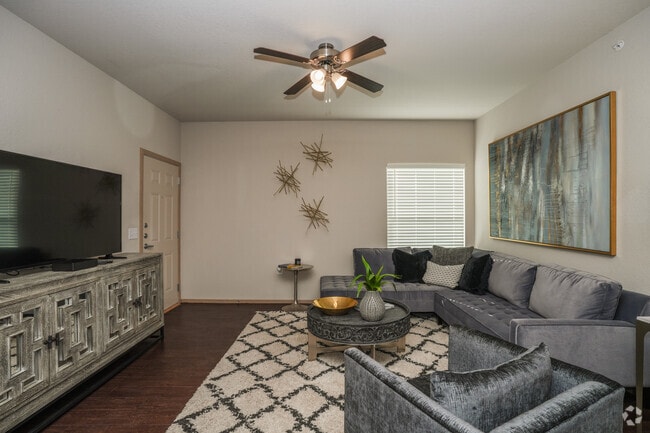 2BR, 1BA - 889SF - Living Room