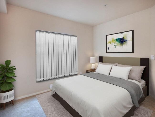 Large bedroom at Metropolitan Place Apartments