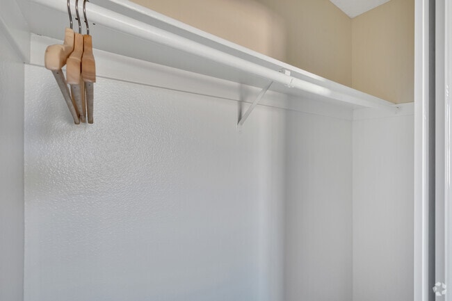 2BR, 1BA - 850SF - 2nd Bedroom Closet