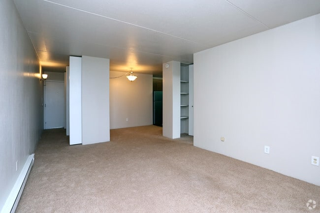 1BR, 1BA - Living Room - Lakeview Residences