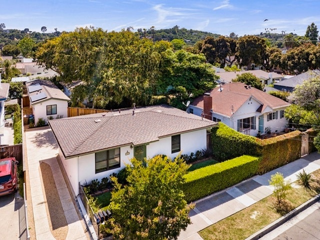 Aerial View / Front - 1821 Chino St Unit A