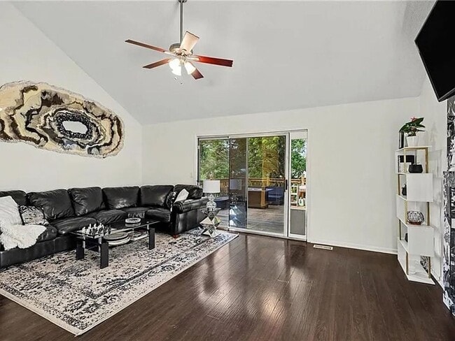 Photo - Newly Updated 3 Bed/2 Bath Duplex in Blue Valley with Fenced Yard, Large Deck & Attached 2-Car Ga...