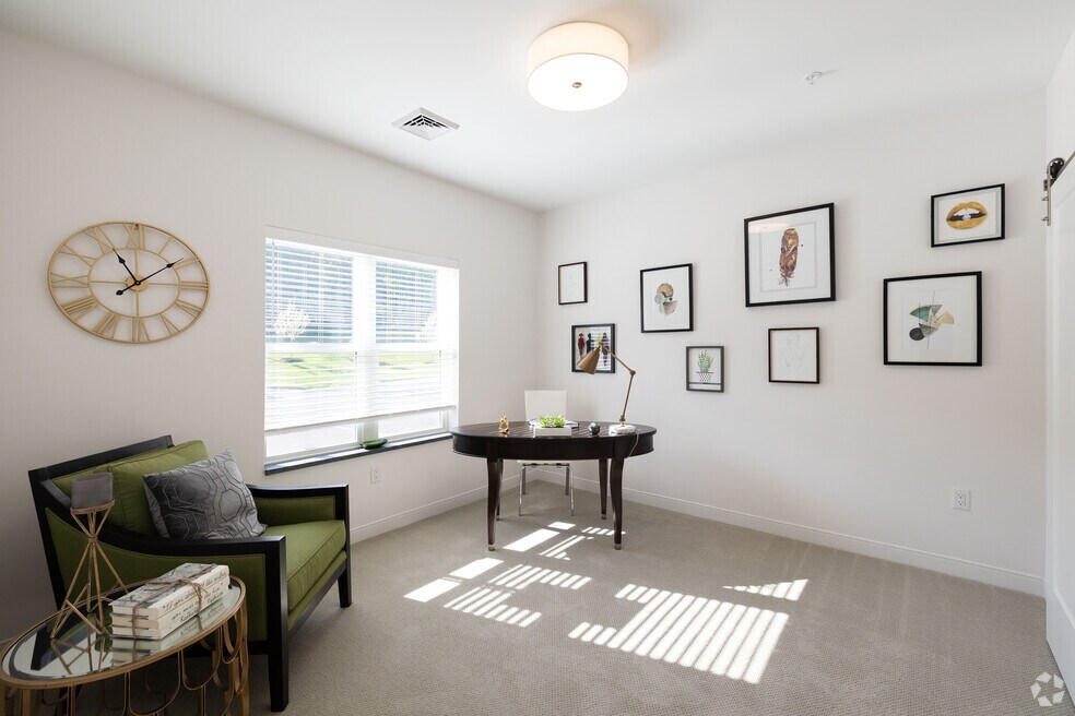 2BR, 2BA - 1,160SF - Second Bedroom
