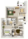 The McKenzie floor plan River Terrace
