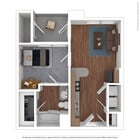 1 Bedroom x 1 Bathroom