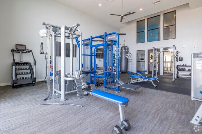 24-Hour State-of-the-Art Fitness Center - The Body Shop - Curve at Melrose