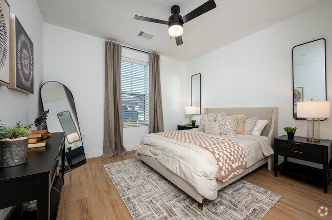 1BR, 1BA - 751SF - Bedroom