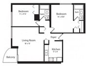 TWO BED - D