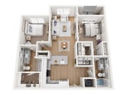 B1 floor plan Arcadia 331