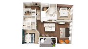 B1 floor plan The Boulevard a Broadstone Community