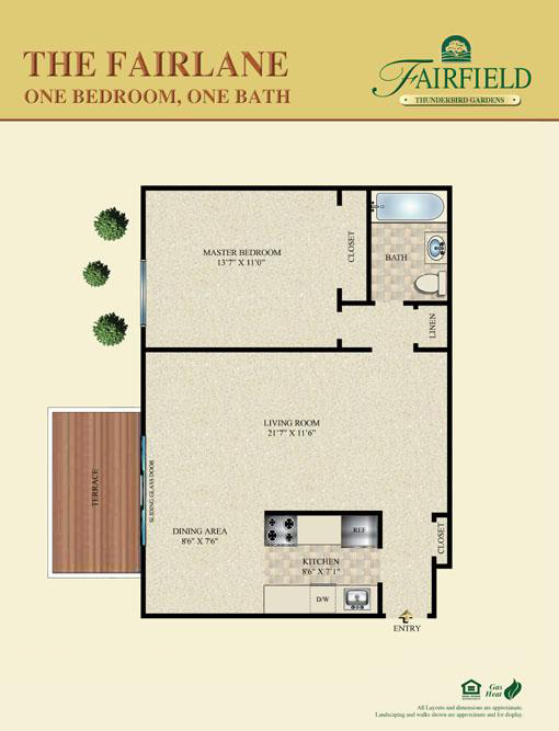 Photo - Fairfield Thunderbird Gardens Apartments