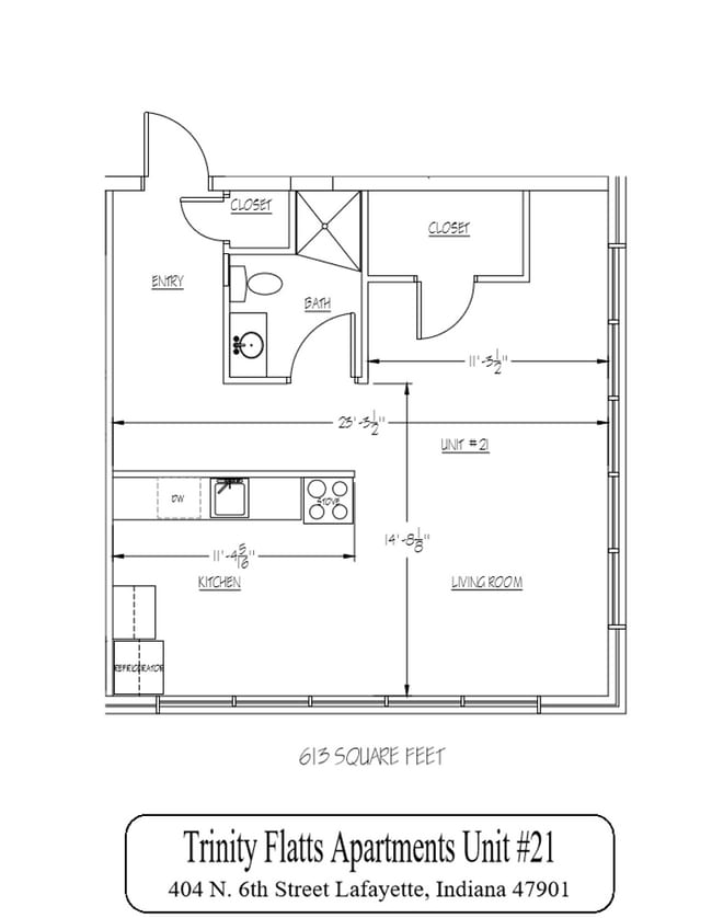 Photo - Trendy Downtown Lafayette Large Studio Unit Apt. 21