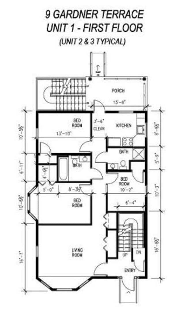 Photo - Modern 3-bed 2-bath Packard's Corner