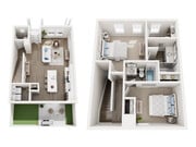 Azalea floor plan Abrazo at Waterway Hills