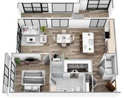 J - 1 Bedroom / 1 Bath