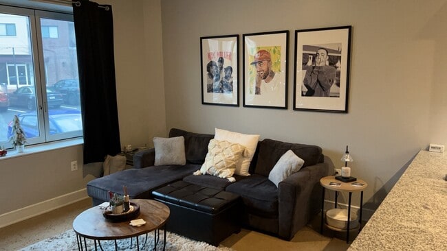 Apt. 100 Living Room - Botany Apartments