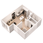 The Radio | Studio | 572+ Square Feet