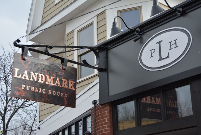 Also NEW! The Landmark Public House - Located Adjacent to Adams Village, this is a Great Spot for Drinks and Food
