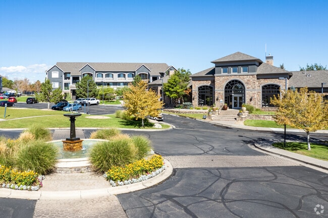 Fountain and Clubhouse - Avana Thornton Station