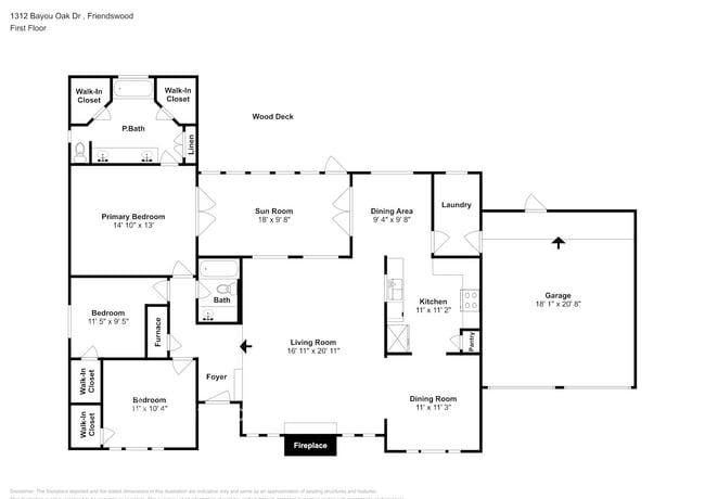 Photo - 1312 Bayou Oak Dr