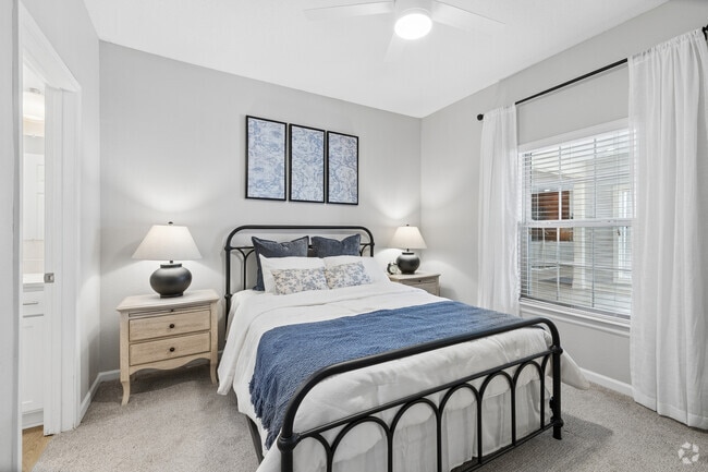 Burgundy II - 2BR, 2BA - 1,105SF - Primary Bedroom