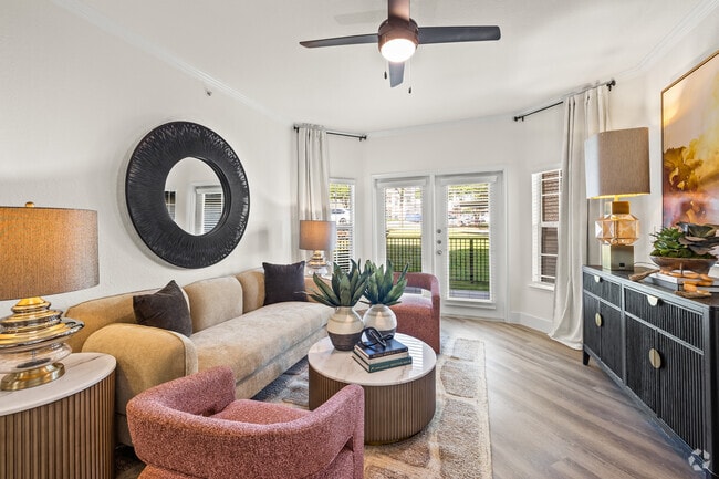 2BR, 2BA - 1,137SF - Living Room - Belmond Apartments